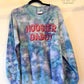 Large Upcycled Hoosier Daddy Sweatshirt
