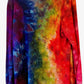 Adult Large Long Sleeve Upcycled Tie Dyed cardigan