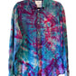 Tommy Hilfiger Large Long Sleeve Upcycled Tie Dyed Button Down