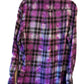 IZOD Large Long Sleeve Upcycled  Flannel Tie Dyed Button Down