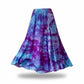 Purple and Teal Medium Upcycled Skirt