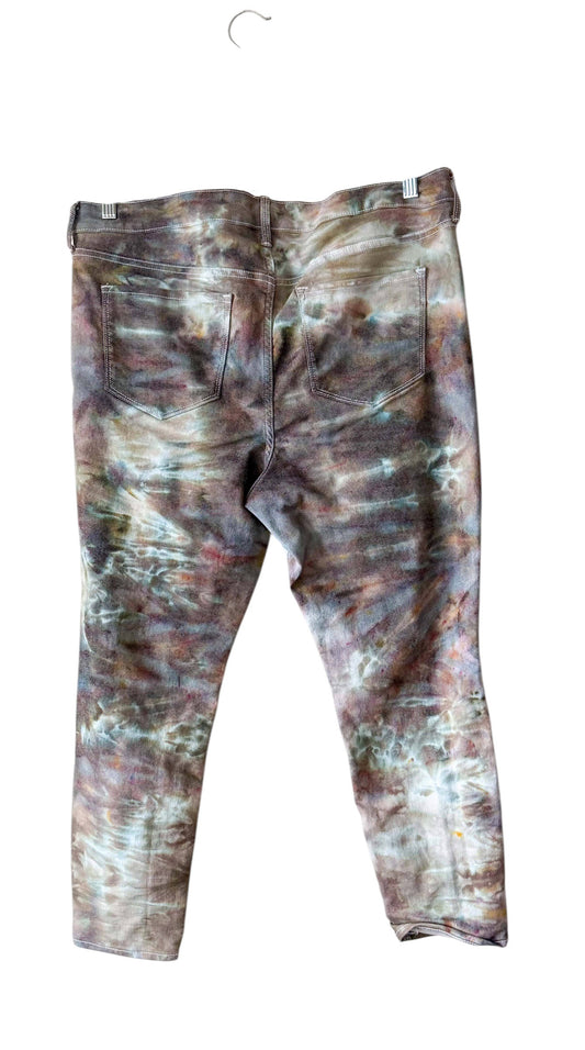 Extra Large Upcycled Tie Dyed Pants