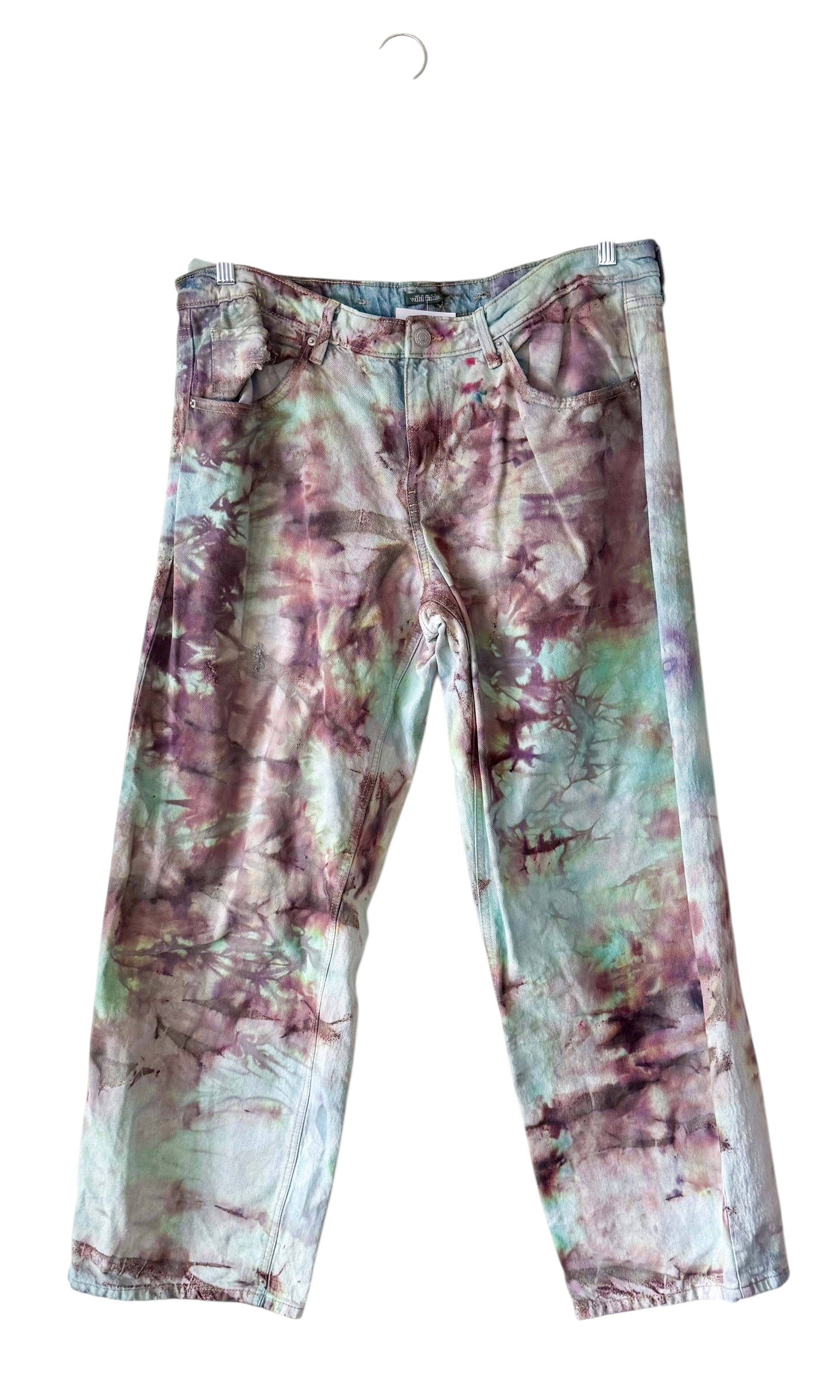 Extra Large Upcycled Tie Dyed Pants