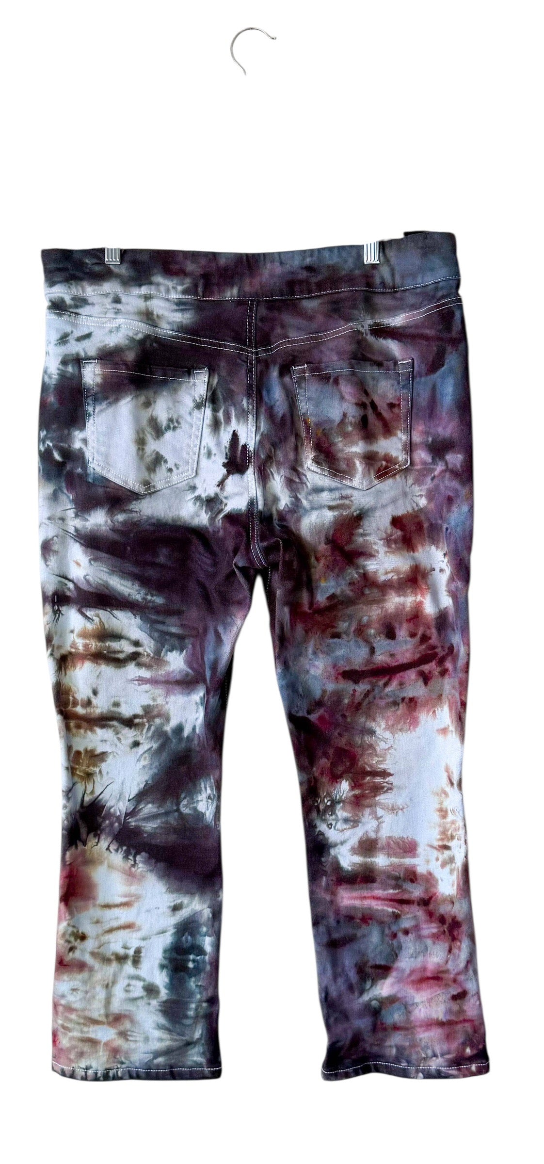 Extra Large Upcycled Tie Dyed Pants