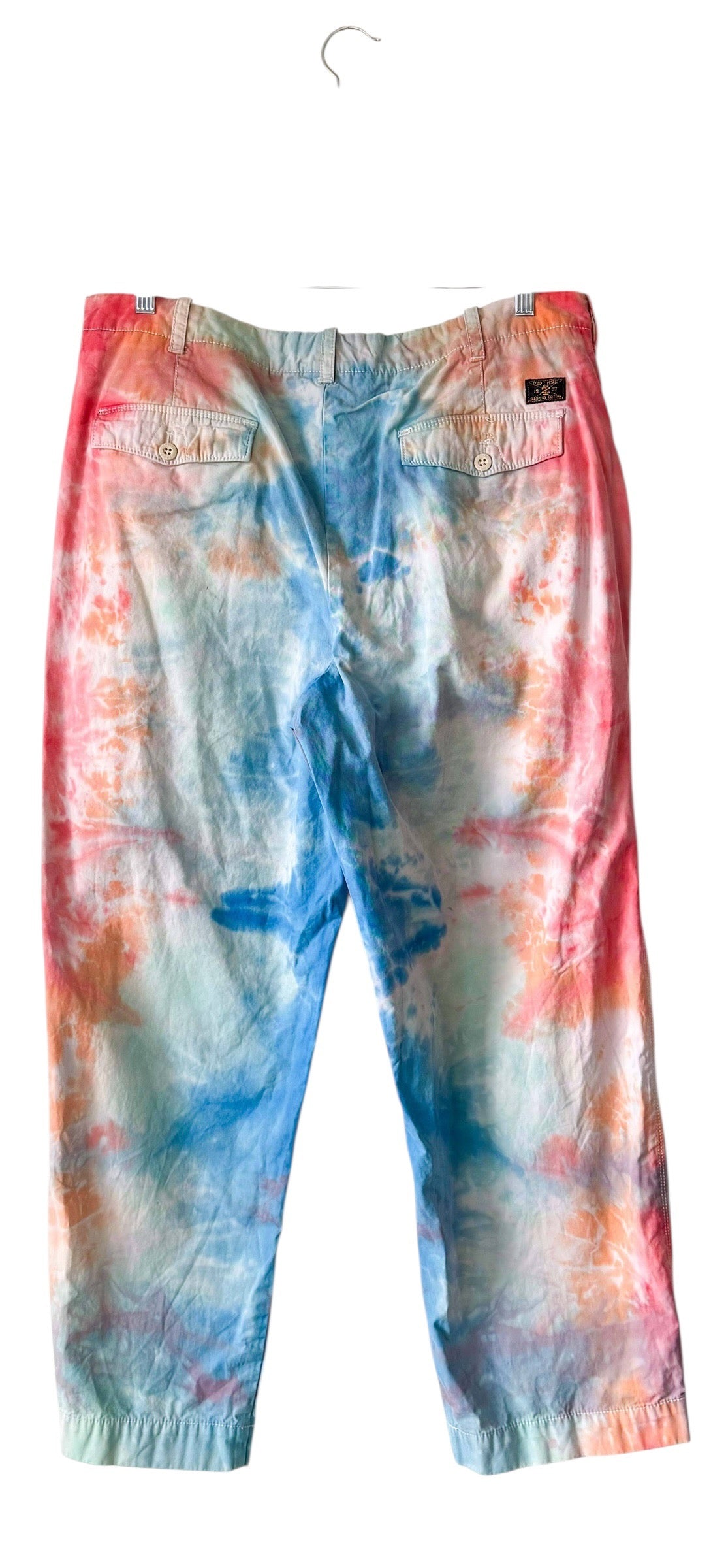 Extra Large Upcycled Tie Dyed Pants