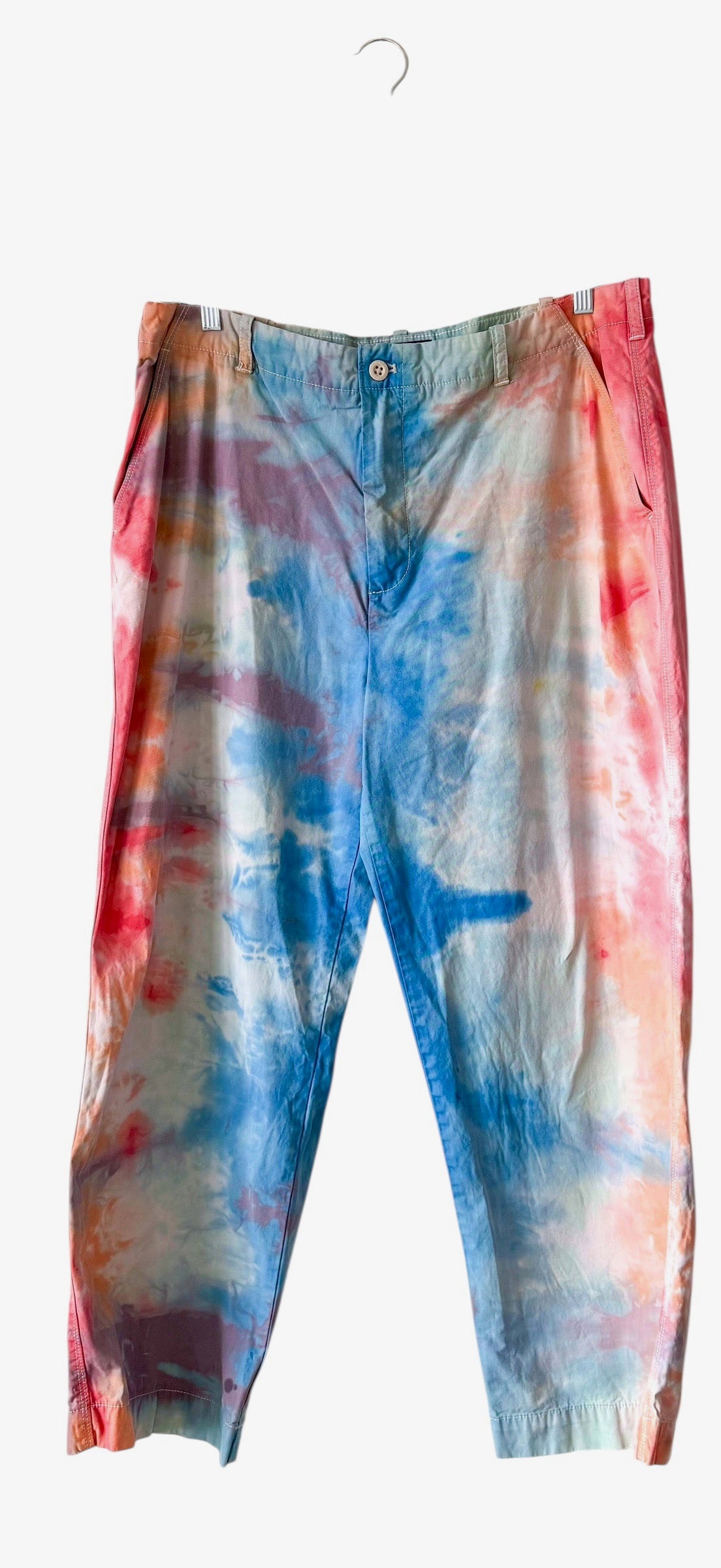 Extra Large Upcycled Tie Dyed Pants