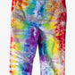 Medium Rainbow Tie Dyed Capri Jeans