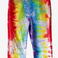 Medium Rainbow Tie Dyed Capri Jeans