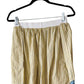 Extra Large Men’s Yellow Stripe wiith Blue Trim Buttondown Upcycled Skirt