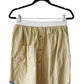 Extra Large Men’s Yellow Stripe wiith Blue Trim Buttondown Upcycled Skirt