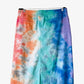 Large Upcycled Rainbow Skirt
