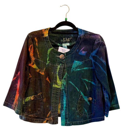 Rainbow Medium Upcycled Jacket