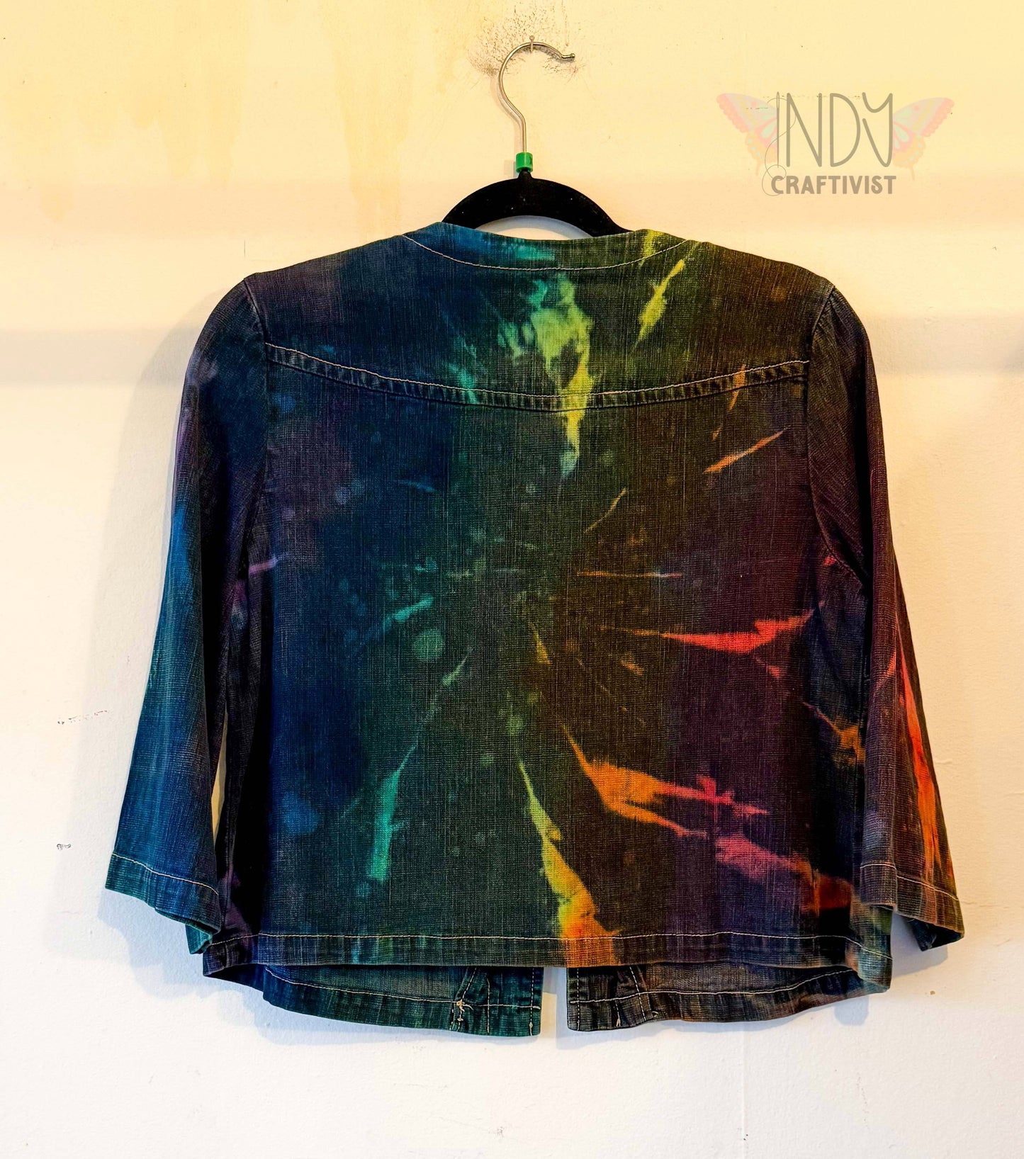 Rainbow Medium Upcycled Jacket