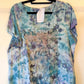 Grateful Upcycled Adult Extra Large Upcycled Tie Dye T-Shirt