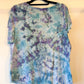 Grateful Upcycled Adult Extra Large Upcycled Tie Dye T-Shirt