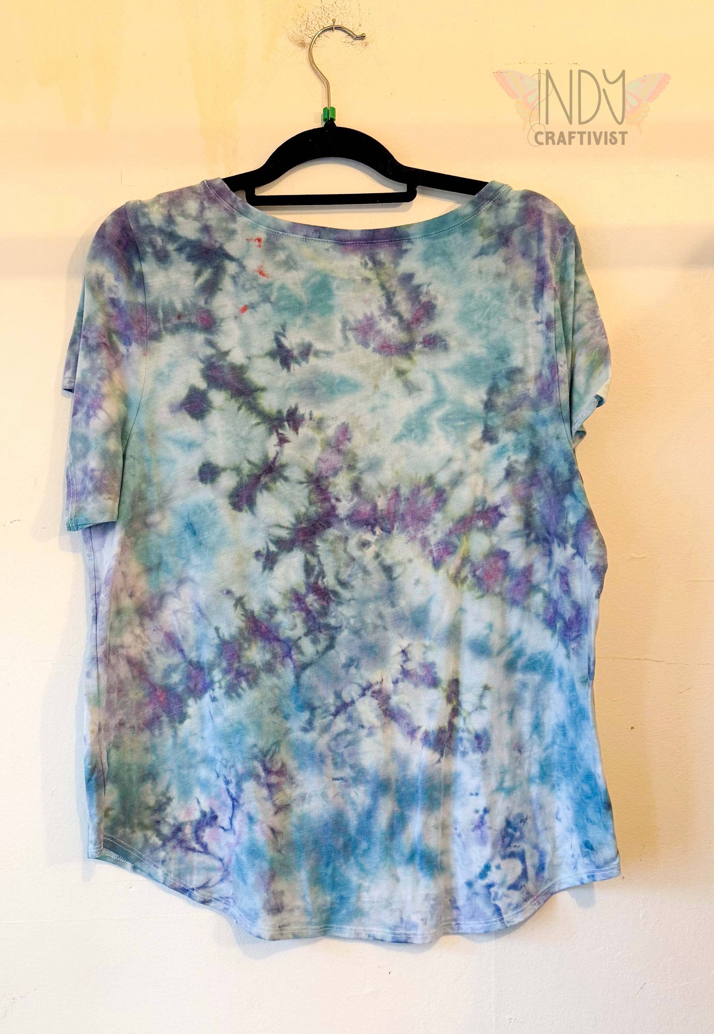 Grateful Upcycled Adult Extra Large Upcycled Tie Dye T-Shirt