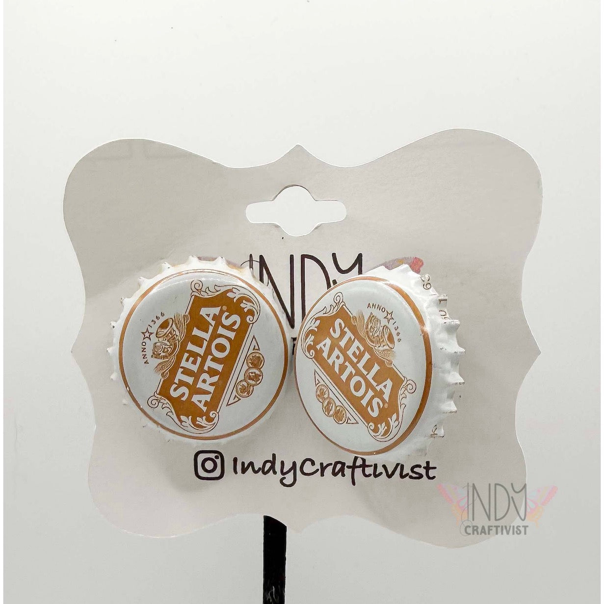 Stella Bottle Cap Cuff Links