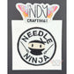 Made-To-Order Needle Ninja Upcycled Patch