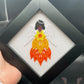 Serenity Embroidered Angel Framed Wall Art