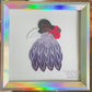 Vivienne Embroidered Angel Framed Wall Art