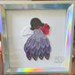 Vivienne Embroidered Angel Framed Wall Art