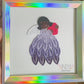 Vivienne Embroidered Angel Framed Wall Art