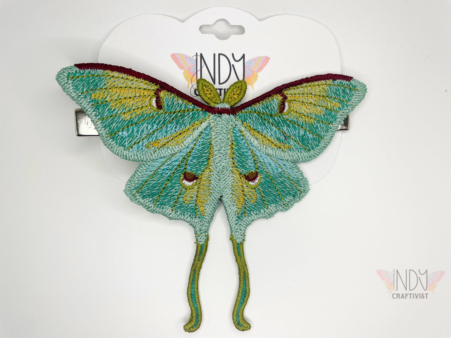 Made-To-Order Luna Moth Brooch