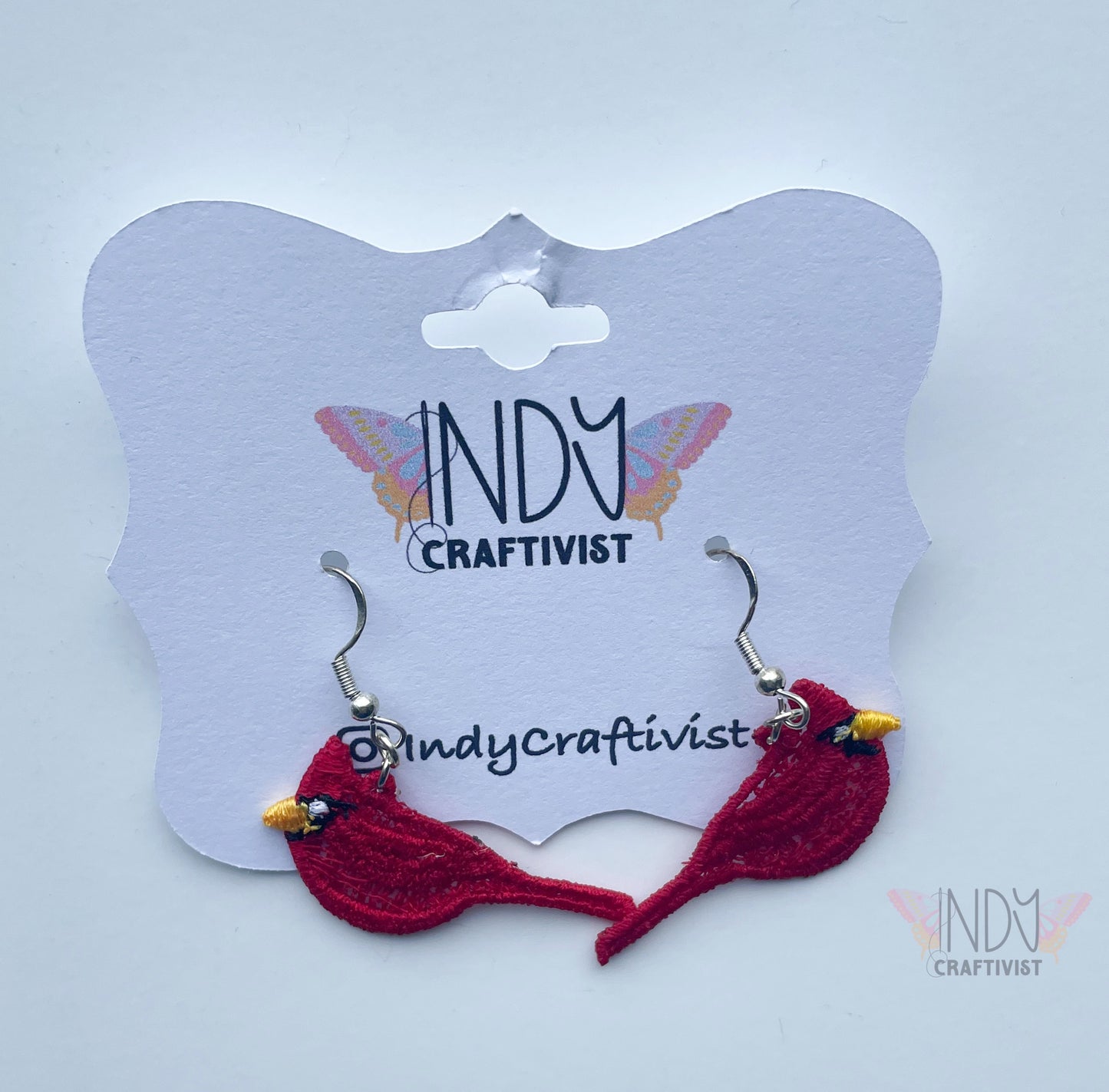 Made-to-Order Cardinal Earrings