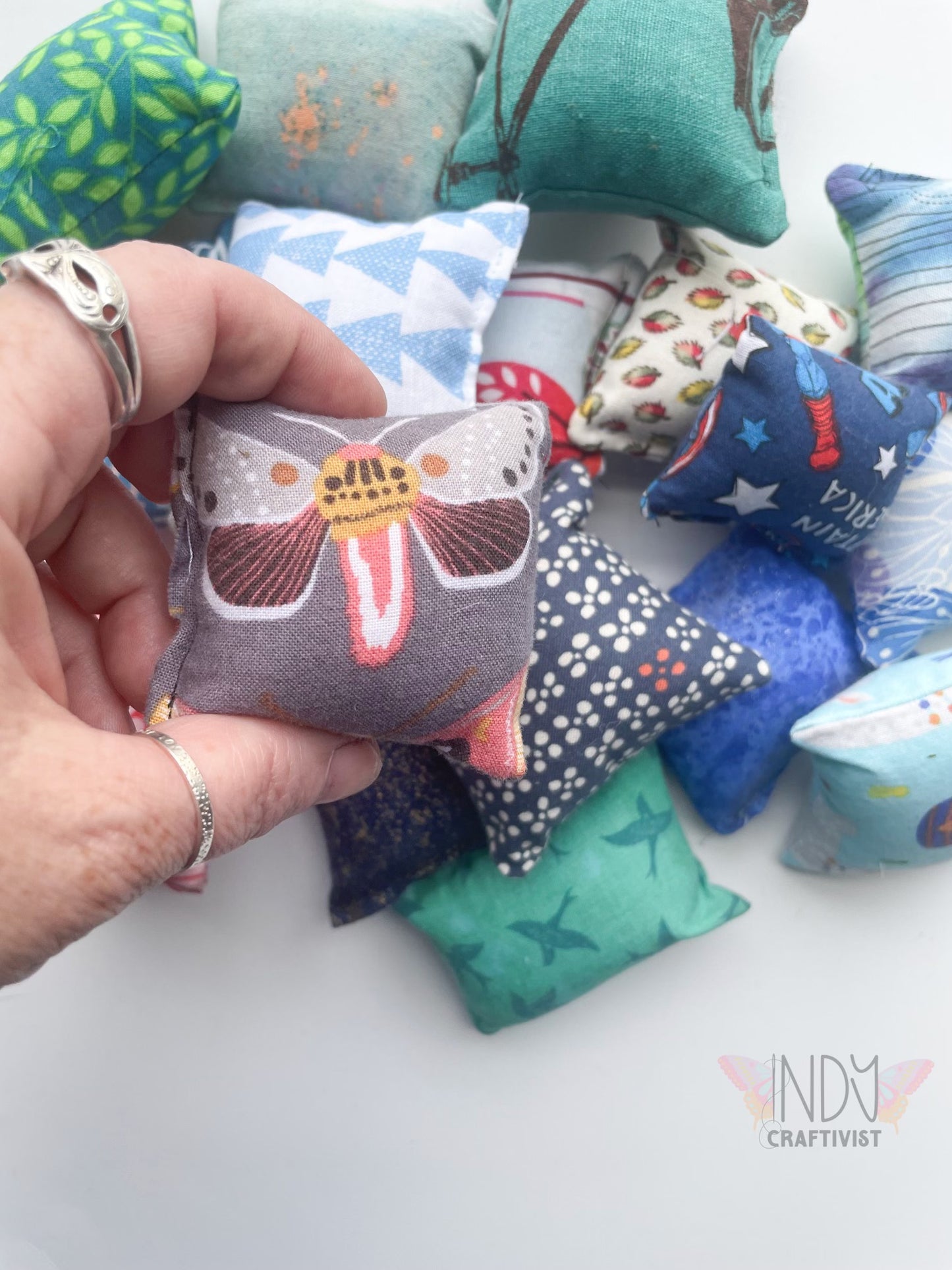 Handmade From Scraps Catnip Toys for Cats