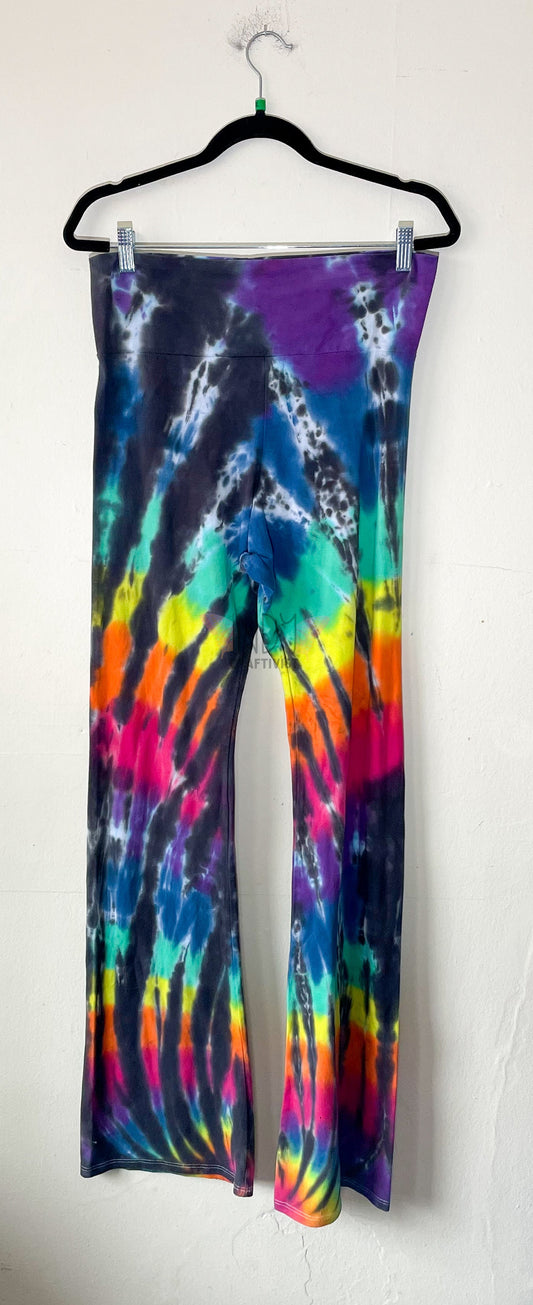 Adult Extra Large Tie Dye Cotton Yoga Pants