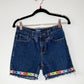 Kids Size 12 Upcycled Denim Shorts