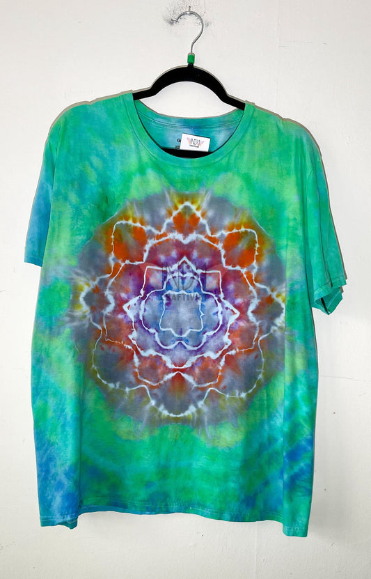 Adult  Extra Large Mandala Tie Dye T-shirt
