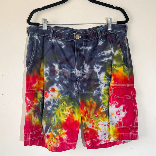 IZOD Upcycled Fire Cargo Shorts