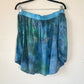 Upcycled Men's Button Down Tie Dye Skirt