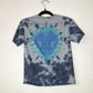 Be a Kind Human Kids Large Dyed Tie Dye T-shirt