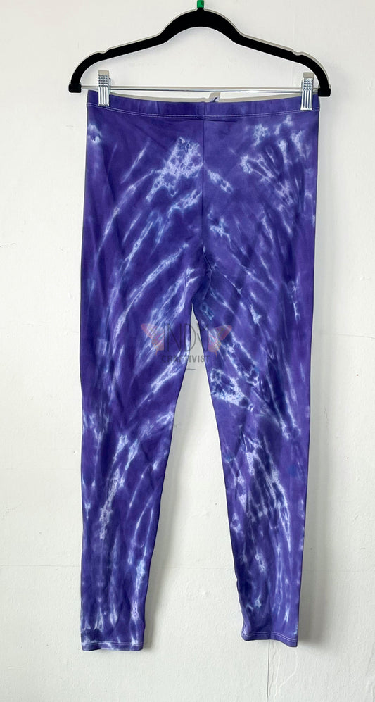 Adult Extra Large Tie Dye Cotton Leggings
