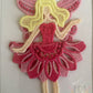 Stephanie Embroidered Faerie Framed Wall Art