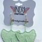 Ginkgo Biloba Leaf Earrings