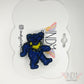 Dancing Bear Freestanding Lace Embroidered Hair Clip