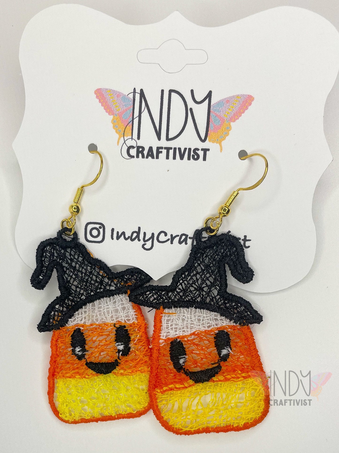 Made-to-Order Candy Corn Earrings