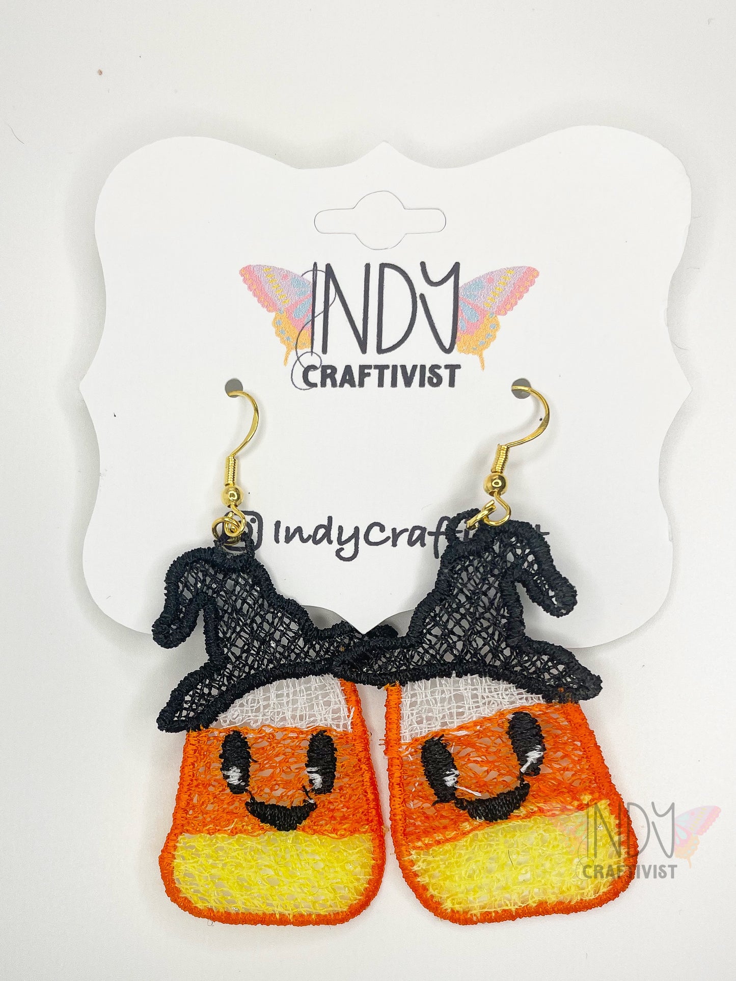 Made-to-Order Candy Corn Earrings
