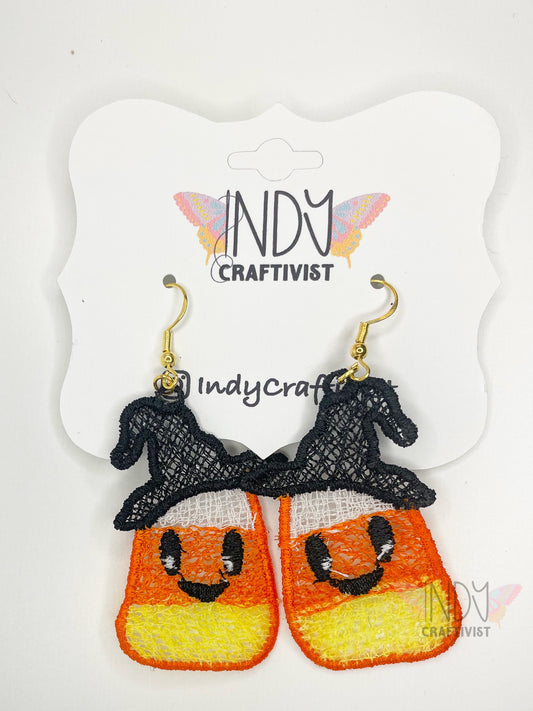 Made-to-Order Candy Corn Earrings