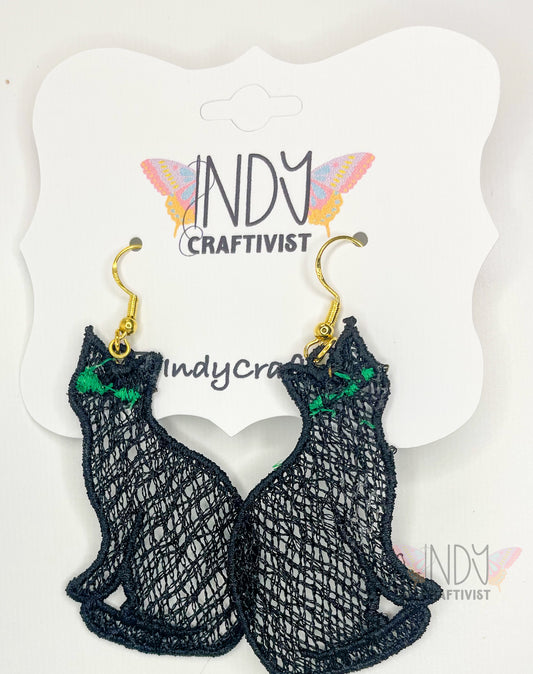 Made-To-Order Cat Earrings