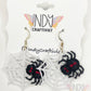 Spider Web with Spider Earrings