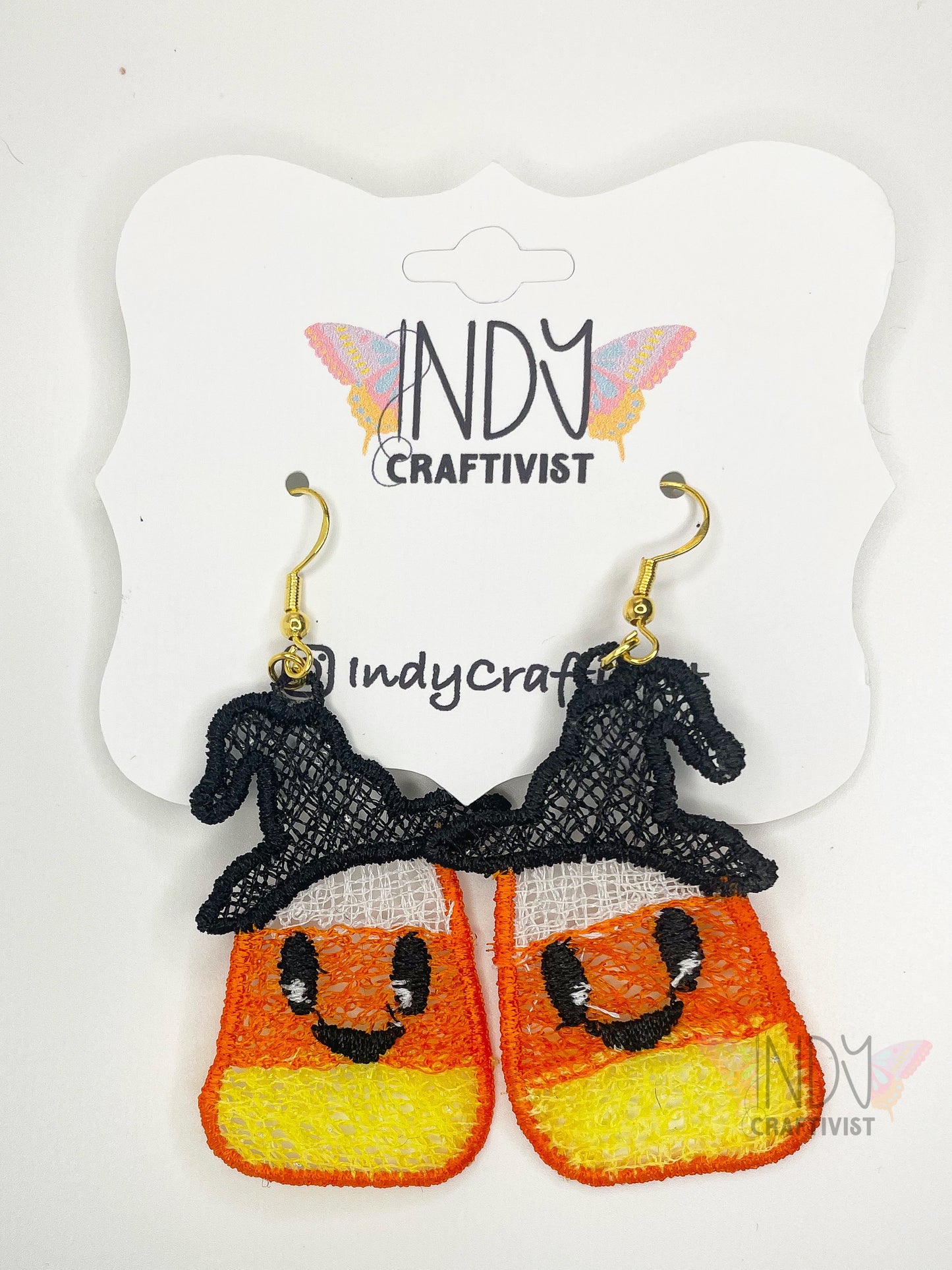 Made-to-Order Candy Corn Earrings