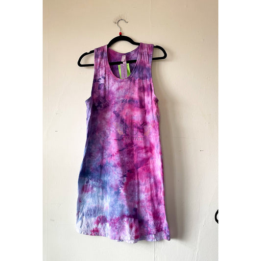 Racerback Adult Large Ice Dye Tank Top Dress