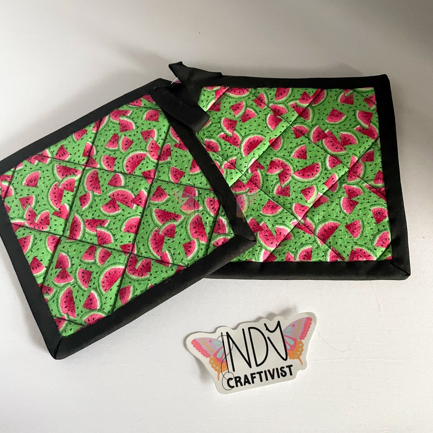 Handmade Potholders Set