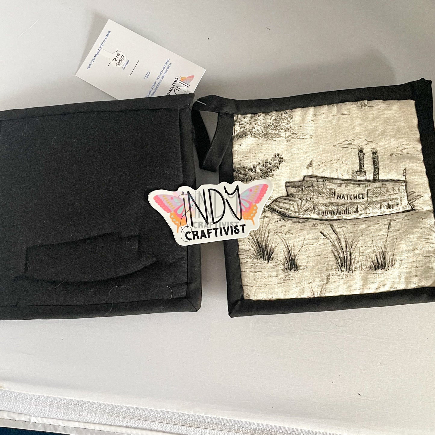 Handmade Potholders Set
