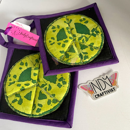 Handmade Potholders Set
