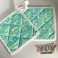 Handmade Potholders Set